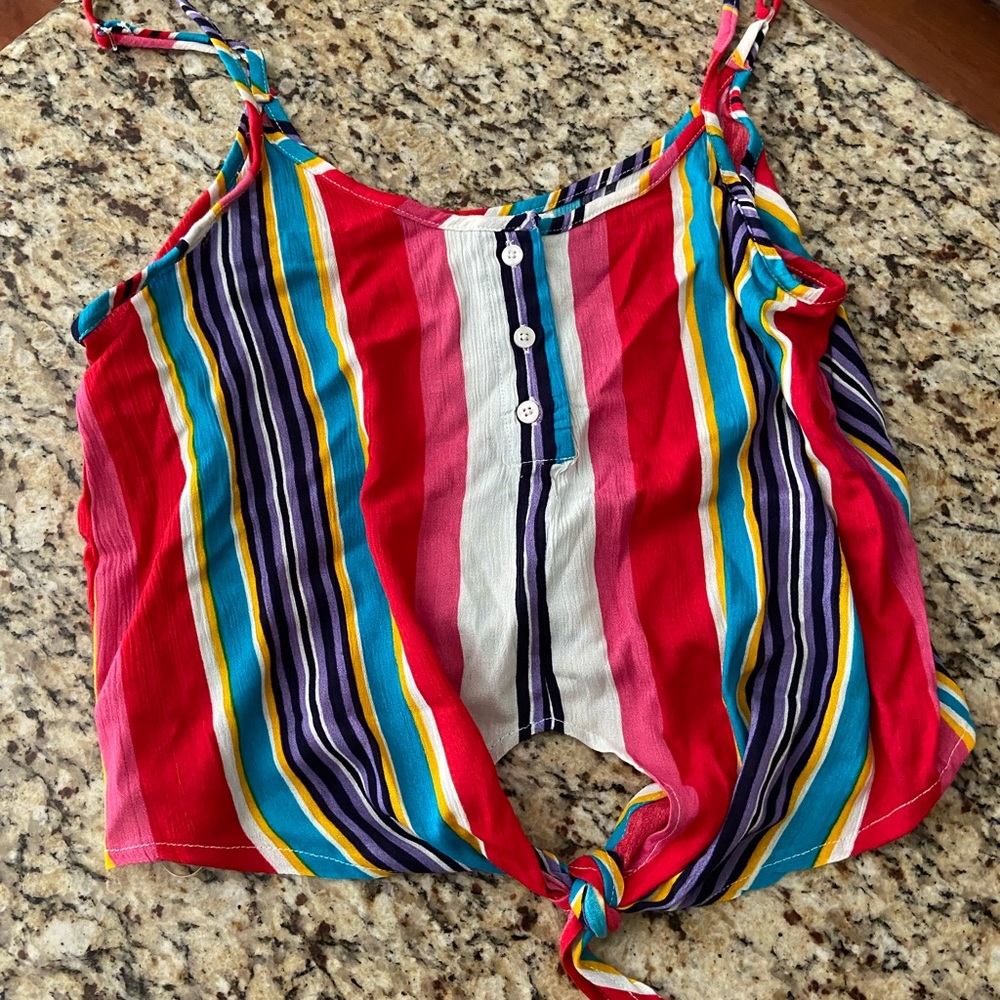 Full Tilt multi color tank for women